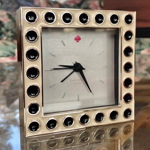 Kate Spade Polka Dot Desk Clock